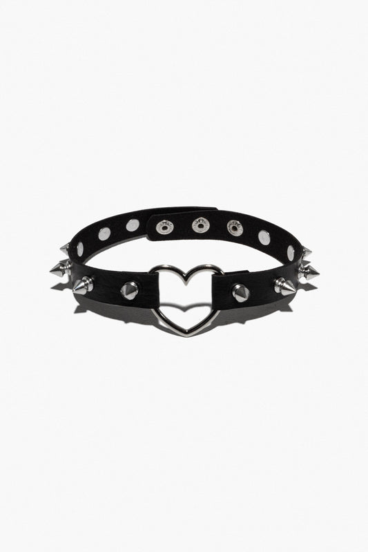 Choker Love Thorn (czarny)